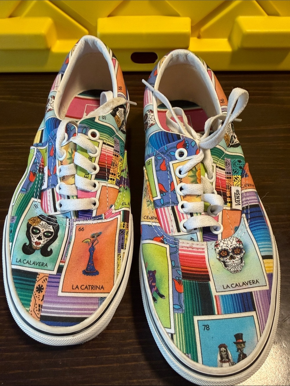 Vans Woman’s Authentic Lotería Print Sneakers - Multicolor